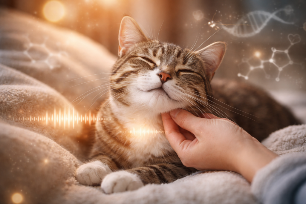 cat purr Meowive | The Modern Cat Lifestyle Blog Shop Why Do Cats Purr