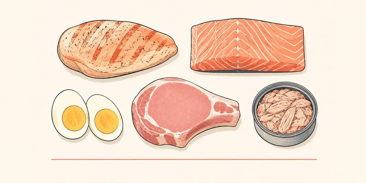 Meat fish and eggs that are safe or toxic foods for cats
