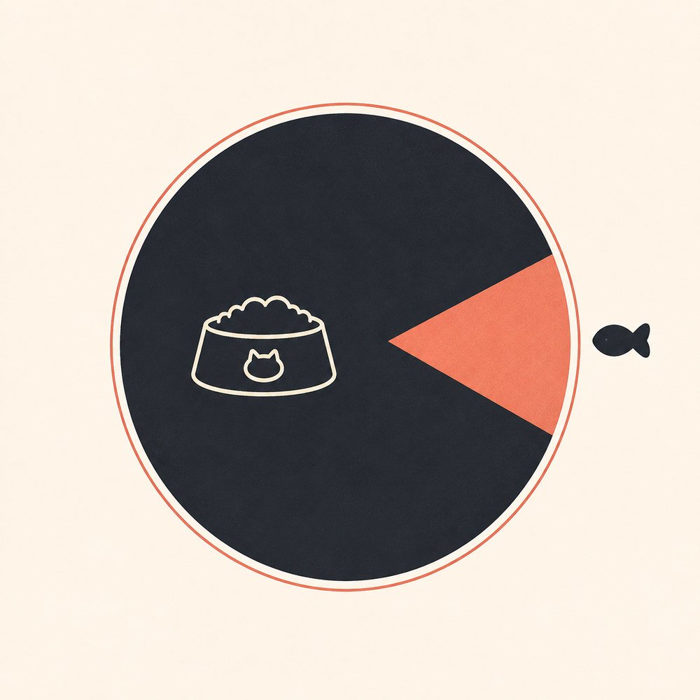 The ten percent rule for cat treats and daily calorie portions