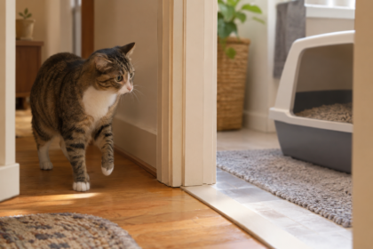 cat won't use litter box after uti